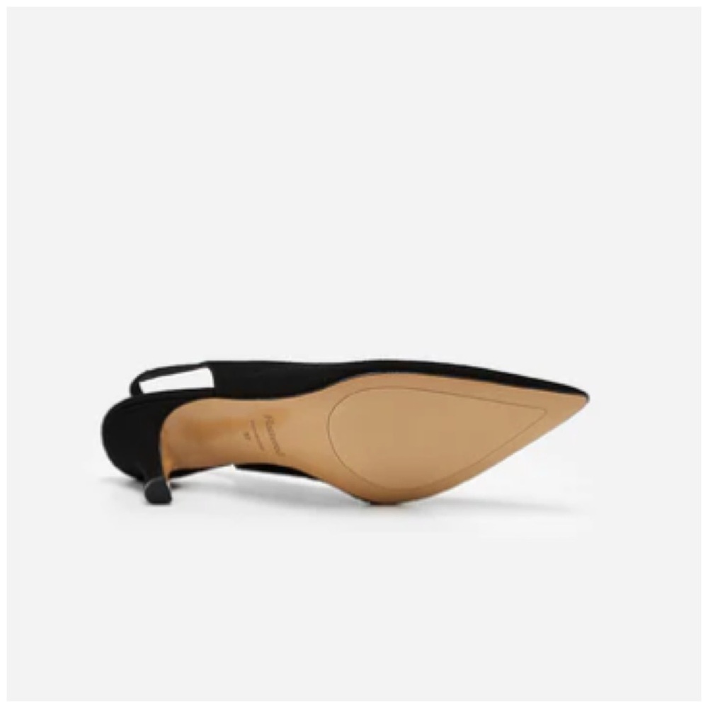 Flattered • Franchesca Suede Pumps • Black • EU 41 / Women’s 10.5 (2.55” Heel) - Picture 5 of 7